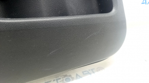 Door trim card rear left Honda Civic X FC 16-21 4d black, armrest black cloth, scratches, abrasions