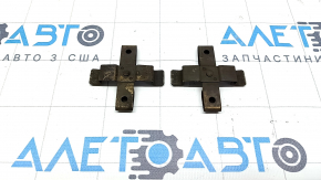 Brake pad mounting bracket front left 2pcs set Porsche Macan 15-