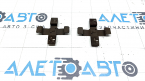 Brake shoe mounting bracket front right 2pcs set Porsche Macan 15-