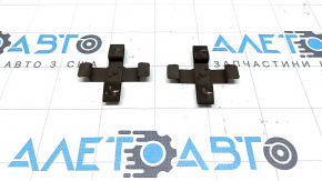 Brake pad mounting bracket front left 2pcs set Porsche Macan 15-