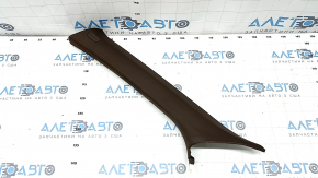 Front pillar trim left Porsche Macan 15 - brown fabric, for cleaning