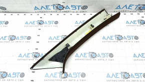 Front pillar trim left Porsche Macan 15 - brown fabric, for cleaning