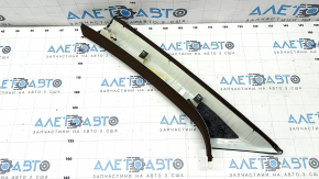 Front pillar trim right Porsche Macan 15- brown fabric