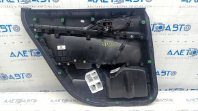 Door trim card rear right Honda Civic X FC 16-21 4d cloth black with black insert, scratches