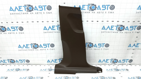 Lower left center pillar trim Porsche Macan 15-18 brown, worn