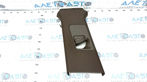 Center pillar trim belt left Porsche Macan 15- black fabric, scratches