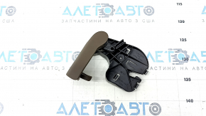 Porsche Macan 15-18 hood release handle with bracket, interior brown