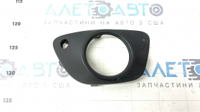 Right fog light frame Porsche Macan 15-18 for parking sensors, structure, sand, butt