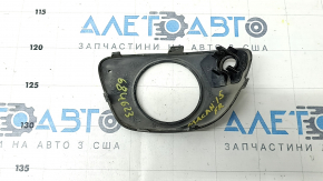 Right fog light frame Porsche Macan 15-18 for parking sensors, structure, sand, butt