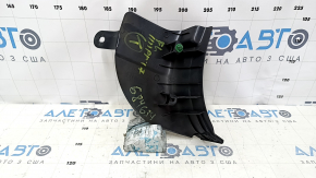 Front pillar trim left lower Subaru Impreza 17- GK black, scratches, abrasions
