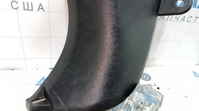 Front pillar trim left lower Subaru XV Crosstrek 13-17 black, scratches, worn