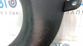 Front pillar trim left lower Subaru XV Crosstrek 13-17 black, scratches, worn