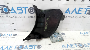 Front pillar trim right lower Subaru XV Crosstrek 13-17 black, minor scratches