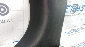 Front pillar trim lower left Nissan Versa 12-19 usa black. scratches