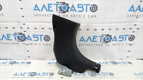 Front pillar trim lower right Nissan Versa 12-19 usa black, scratches