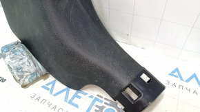 Front pillar trim lower right Nissan Versa 12-19 usa black, scratches