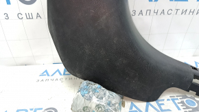 Front pillar trim lower right Nissan Versa 12-19 usa black, scratches