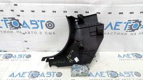 Front pillar trim lower right Nissan Maxima A36 16- black, scratches