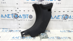 Front pillar trim lower left Nissan Versa Note 13-19 black, scratches