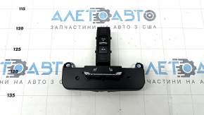 Porsche Macan 15-18 Rear Seat Climate Control with Heated Seats, Black with Chrome