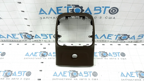 Rear center console trim Porsche Macan 15 - brown