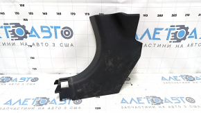 Front pillar trim lower left Nissan Altima 13-18 prerest, black, scratches