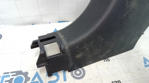 Front pillar trim lower left Nissan Altima 13-18 prerest, black, scratches
