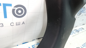 Front pillar trim lower left Nissan Altima 13-18 prerest, black, scratches