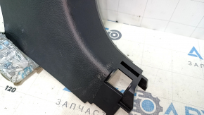 Front pillar trim lower right Nissan Altima 13-14 prerest, black, worn, scratches