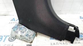 Front pillar trim lower right Nissan Altima 13-14 prerest, black, worn, scratches