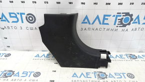 Front pillar trim lower right Nissan Altima 13-14 prerest, black, worn, scratches