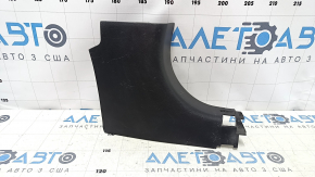 Front pillar trim lower right Nissan Altima 13-14 prerest, black, worn, scratches