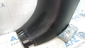 Front pillar trim lower left Nissan Sentra 13-19 black, scratches