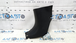 Front pillar trim lower left Nissan Sentra 13-19 black, scratches