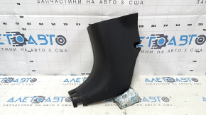 Front pillar trim lower left Nissan Sentra 13-19 black, scratches
