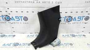 Front pillar trim lower left Nissan Sentra 13-19 black, scratches