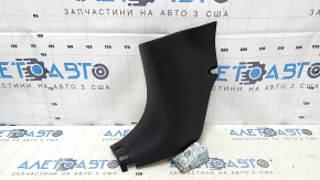 Front pillar trim lower left Nissan Sentra 13-19 black, scratches