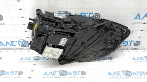 Front left headlight complete Porsche Macan 15-18 xenon, under washer, adaptive, black, sand