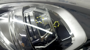 Front left headlight complete Porsche Macan 15-18 xenon, under washer, adaptive, black, sand
