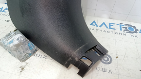 Front pillar trim lower right Nissan Sentra 13-19 black, scratches