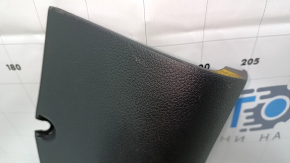 Front pillar trim lower right Nissan Sentra 13-19 black, scratches