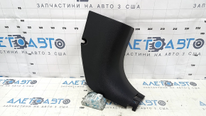 Front pillar trim lower right Nissan Sentra 13-19 black, scratches