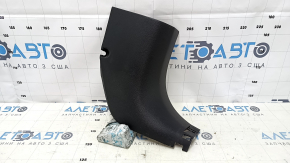 Front pillar trim lower right Nissan Sentra 13-19 black, scratches