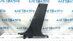Center pillar trim lower right Honda Insight 19-22 black, scuffs