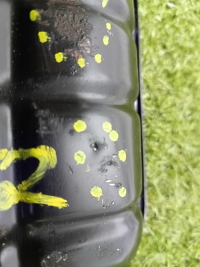 Oil pan Nissan Murano z52 15 - rusty, bumps, scratches