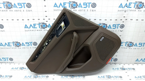 Door trim card rear left Porsche Macan 15-18 leather black without backlight and curtain