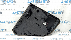 Door trim card rear right Porsche Macan 15-18 leather brown without backlight and curtain, insert brown leather, armrest brown leather, Bose, dents