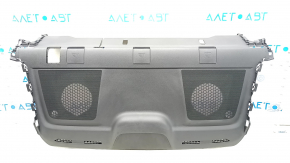 Rear shelf Honda Civic X FC 16-21 4d black, with brake light, scratches