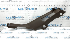 Door sill trim rear right Porsche Macan 15-18 brown under airbag