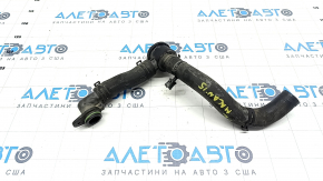 Bypass valve left assembly Porsche Macan 15-18 3.0T, 3.6T with flange